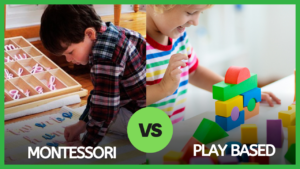 montessori vs play based, markham montessori school Inspire Montessori