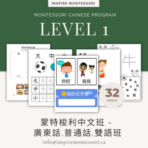 IMS Montessori Chinese Markham Level 1